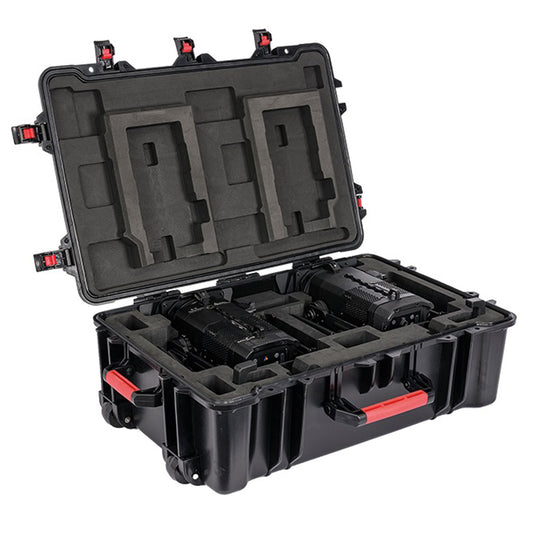 AF80-KIT - Astera PlutoFresnel Kit - Kit of 2x PlutoFresnel with Accessories and Plastic Case