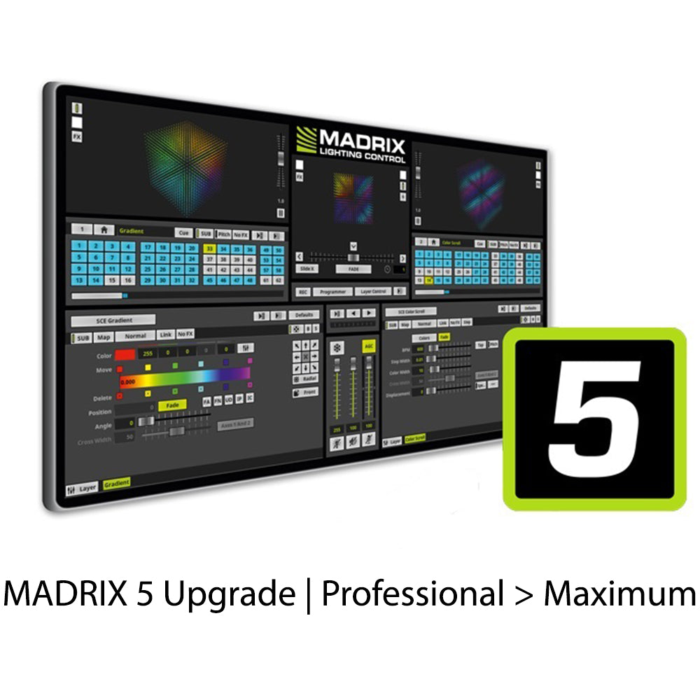 Madrix License Upgrade Madrix 5 Professional To Madrix 5 product image