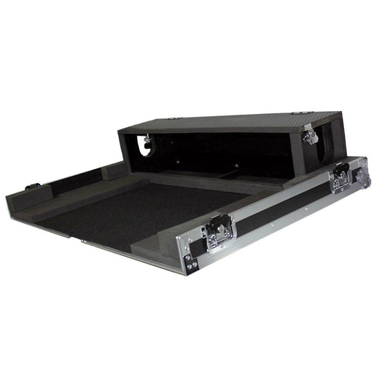 ProX XS-YCL5DHW - Flight Case for Yamaha CL5 Mixer with Doghouse and Wheels