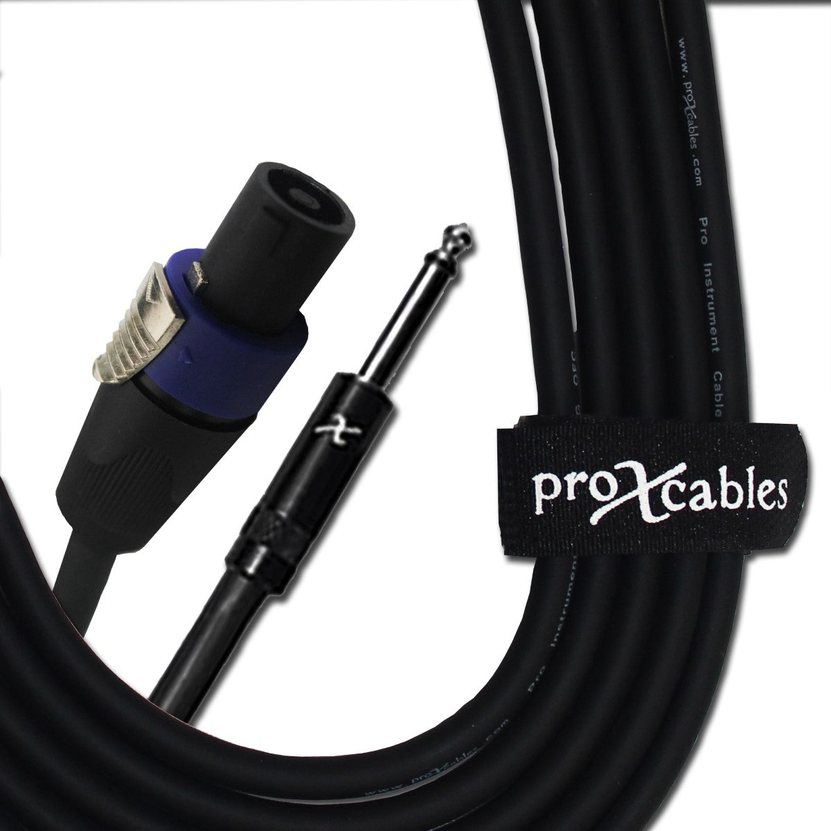 ProX XC-SQ50 - 50ft 12AWG SpeakON to 1/4" TS Male Speaker Cable