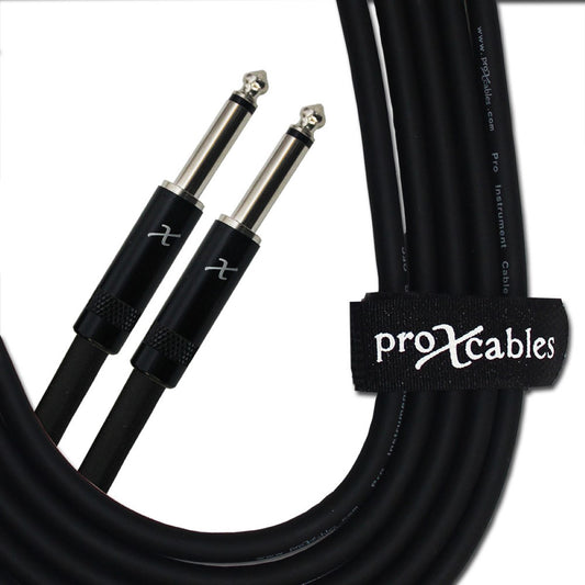 ProX XC-QQ100 - 100ft 12AWG 1/4" TS Male to 1/4" TS Male Speaker Cable