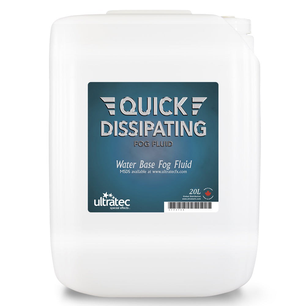 Ultratec 20-Liter Bottle of Quick Dissipating Fog Fluid