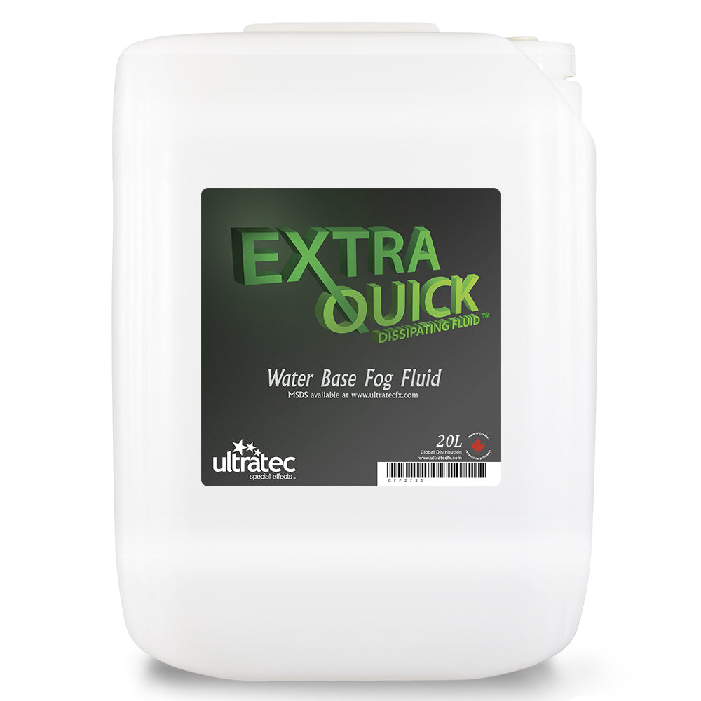 Ultratec 20-Liter Bottle of Extra Quick Dissipating Fog Fluid