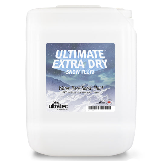 Ultratec 20-Liter Bottle of Ultimate Extra Dry Snow Fluid