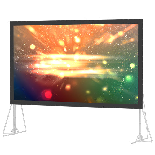 Da-Lite 99864N - Fast-Fold Truss Frame Screen, HDTV (16:9), 144" x 256" (294" Diagonal), HD Progressive ReView 0.9, No Case, No Legs