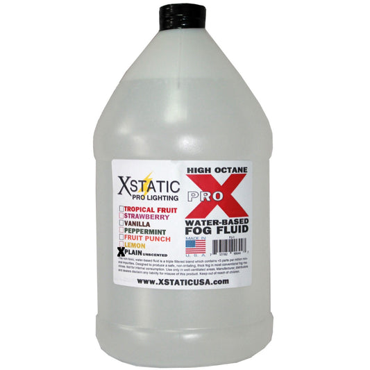 ProX FJ-1H - 1 Gallon of High Density Unscented Water-Based Fog Fluid