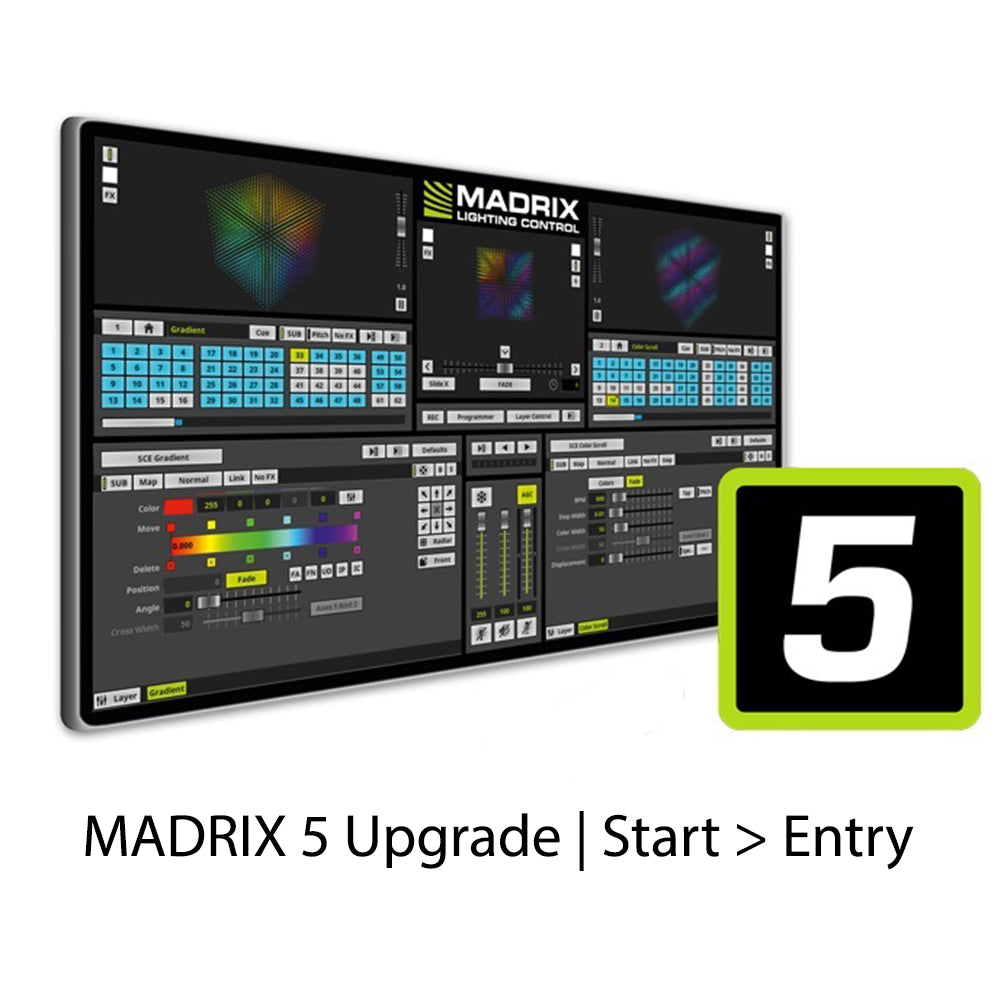 Madrix License Upgrade Madrix 5 Start To Madrix 5 Entry [IA-SW-005014]