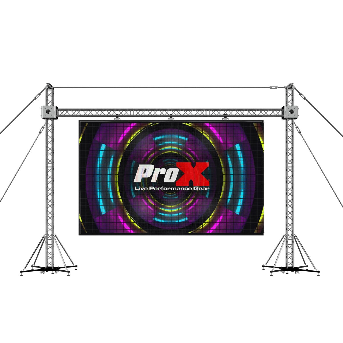 ProX XTP-GS3023 - 30'W x 23'H LED Screen Display Truss Support System with Hoists