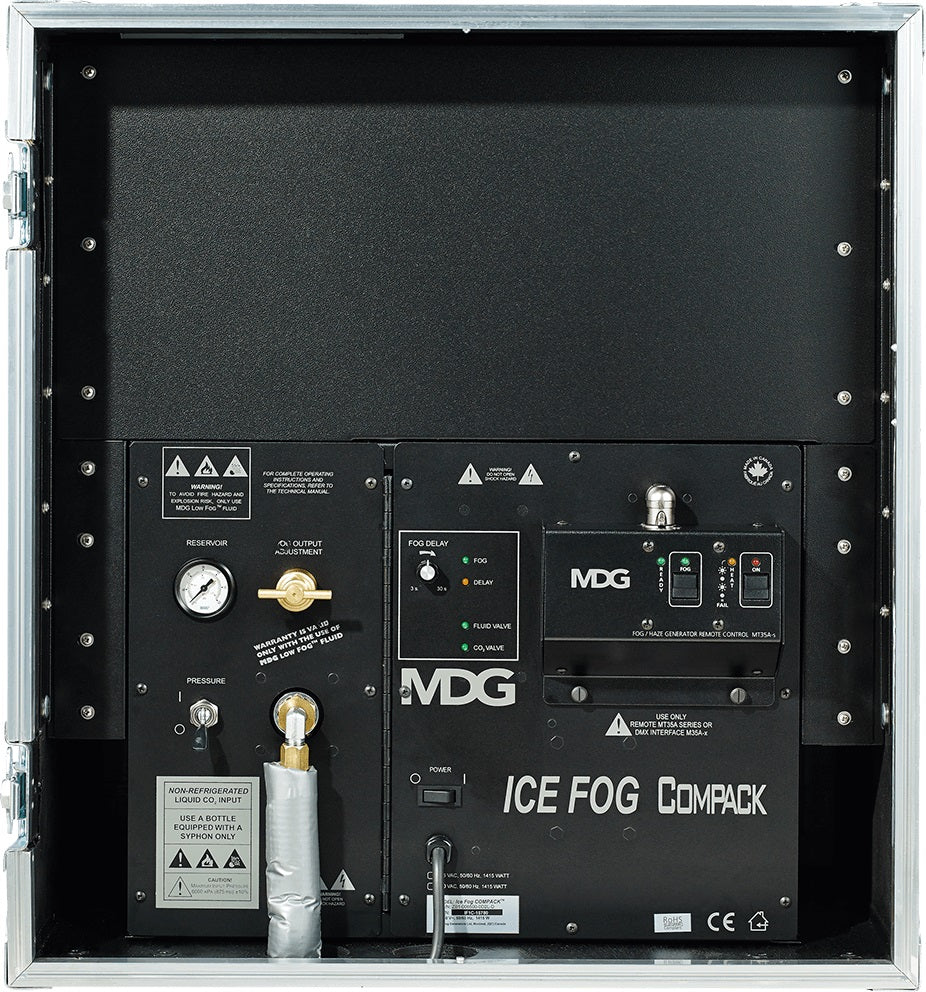 MDG Ice Fog Compack - 1450 Watt Low Lying Fog Machine (Low Pressure)