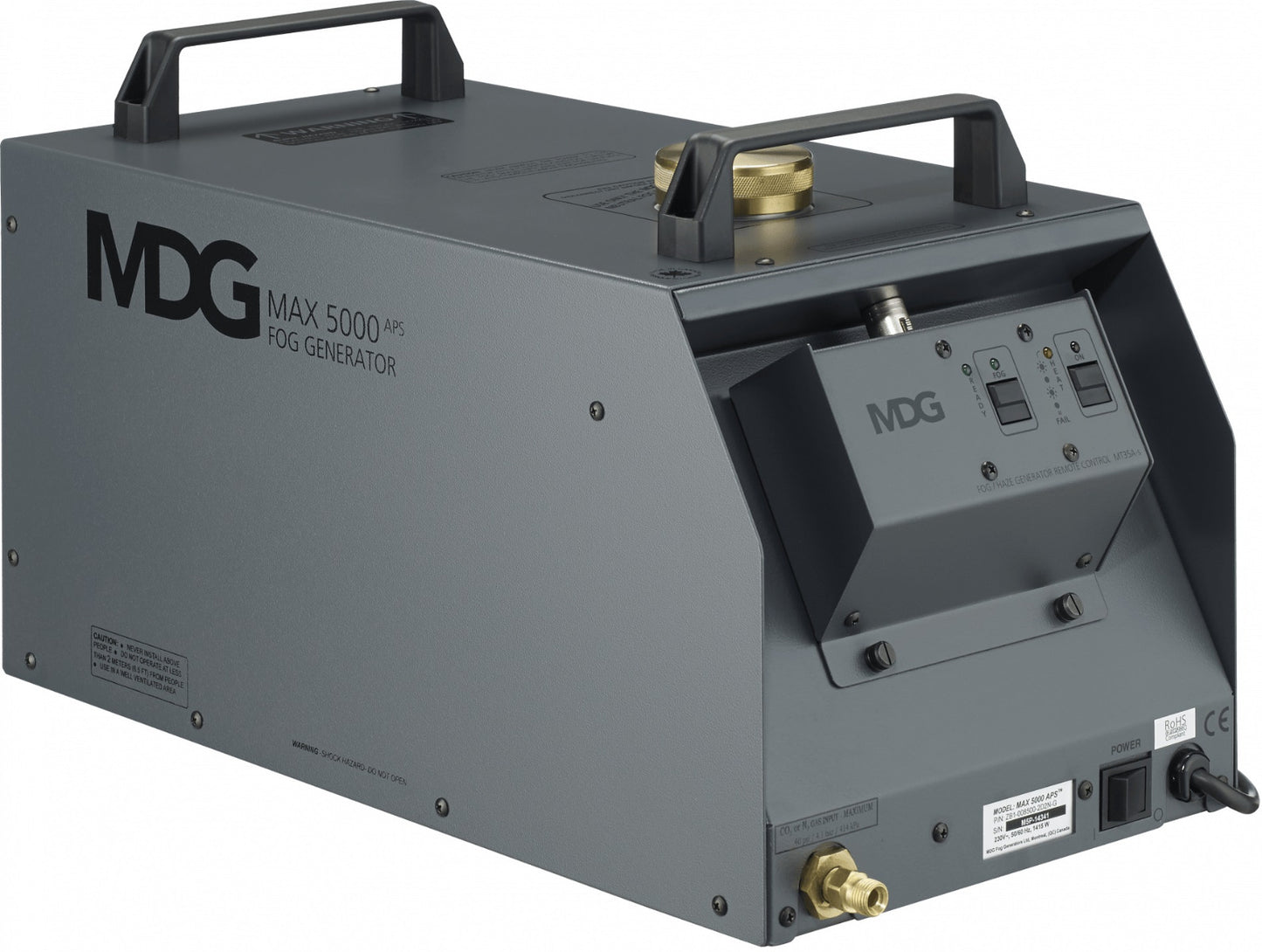 MDG MAX 5000 - 1415 Watt High Output Fog Machine