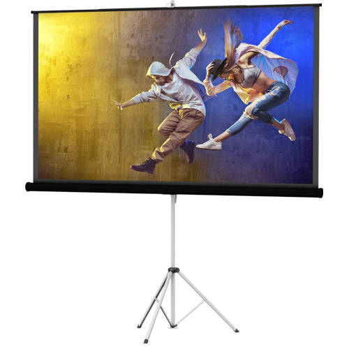 Da-Lite 36478 - Picture King with Keystone Eliminator, 84" x 84", Square, High Contrast Matte White