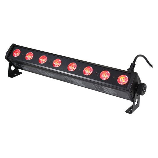 ProX X-BAR8RGBUV - Evo 8x4W RGB+UV LED Linear Wash Light