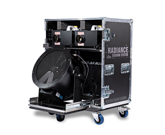 Ultratec Radiance Stadium System - Radiance Hazer with Turbo Fan and Wheeled Roadcase