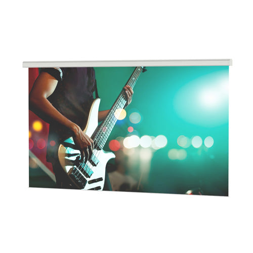 Da-Lite 20809 - Studio Electrol, 133" x 312" (340" Diagonal), Cinemascope (2.35:1), Perforated Matte White