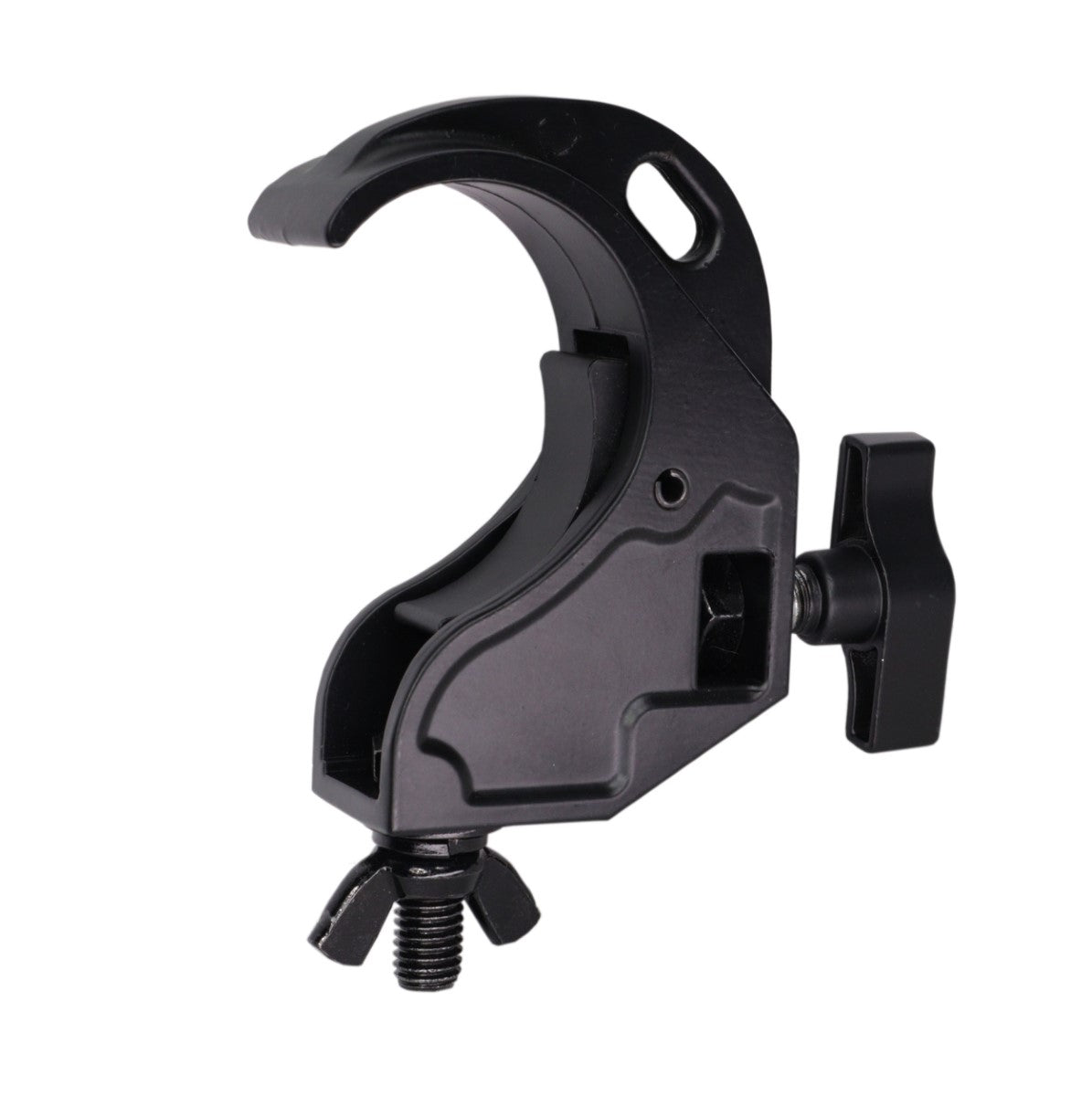 ProX T-C16H-BLK - Hook Style Snap Clamp with 44lb Capacity in Black Powder Coated Finish