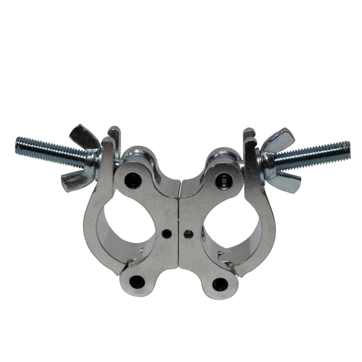 ProX T-C6S - Narrow 1.25" Width Aluminum Heavy Duty Dual "O" Clamp Trussing Connector for 2" Truss