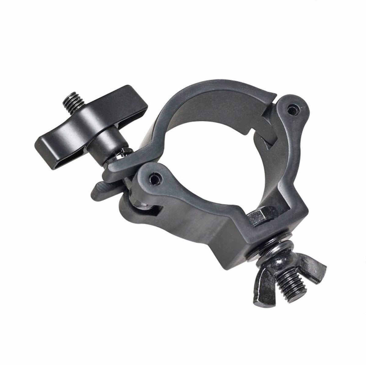 ProX T-C9H-BLK - Aluminum 2" Single "O" Clamp with Big Wing Nut in Black