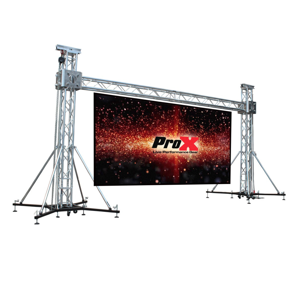 ProX XTP-GS2023 - 20'W x 23'H LED Screen Display Truss Support System with Hoists