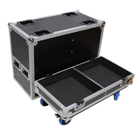 ProX X-RCF-NX15SMAX2W - Flight Case for 2x RCF NX 15-SMA Stage Monitors