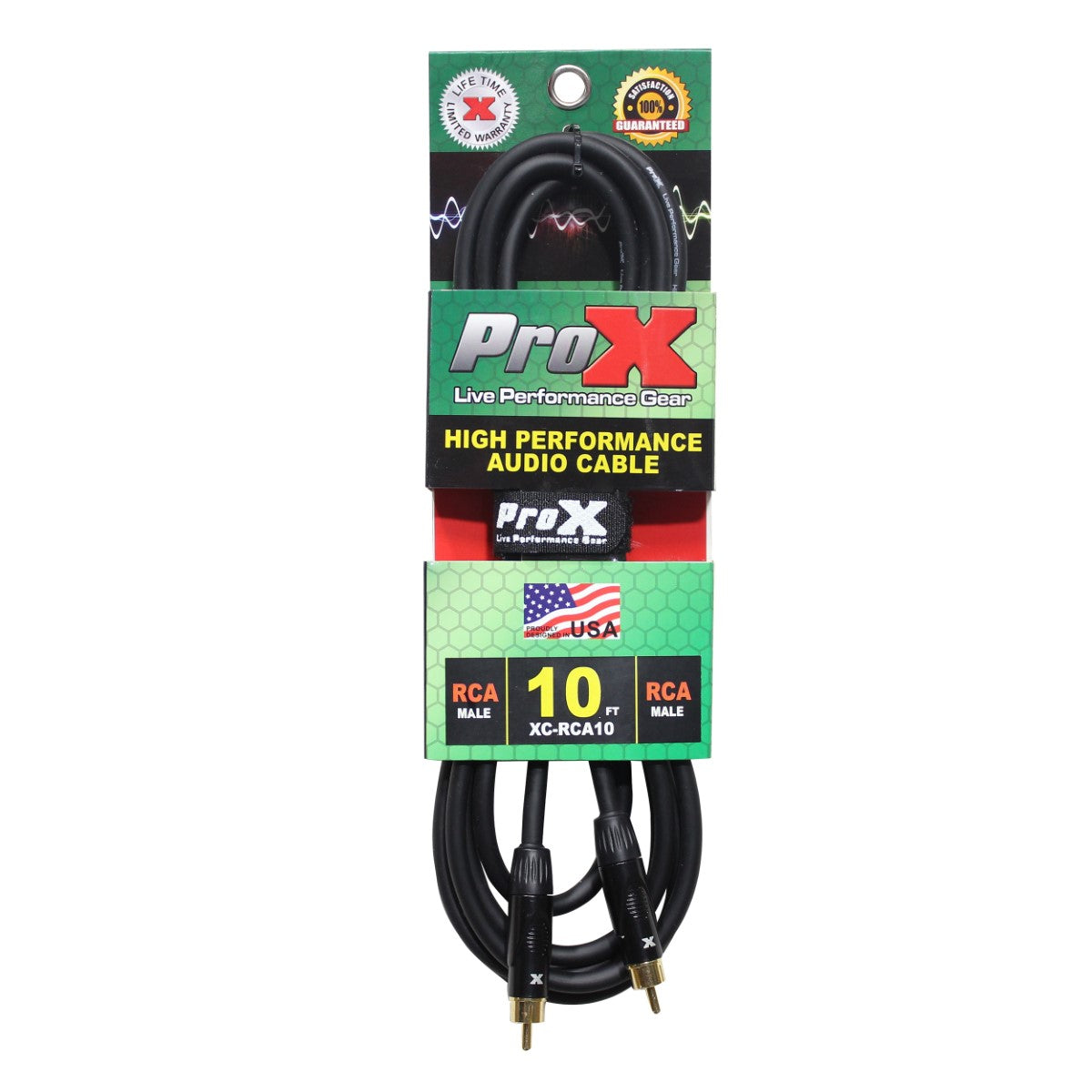 ProX XC-RCA10 - 10ft RCA to RCA Audio Cable