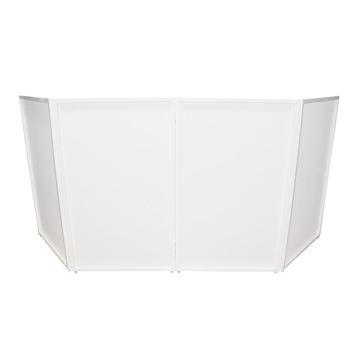 Pro X XF-4X3048W MK2 - 4-Panel White Frame DJ Facade with Black/White Scrims and Carrying Bag