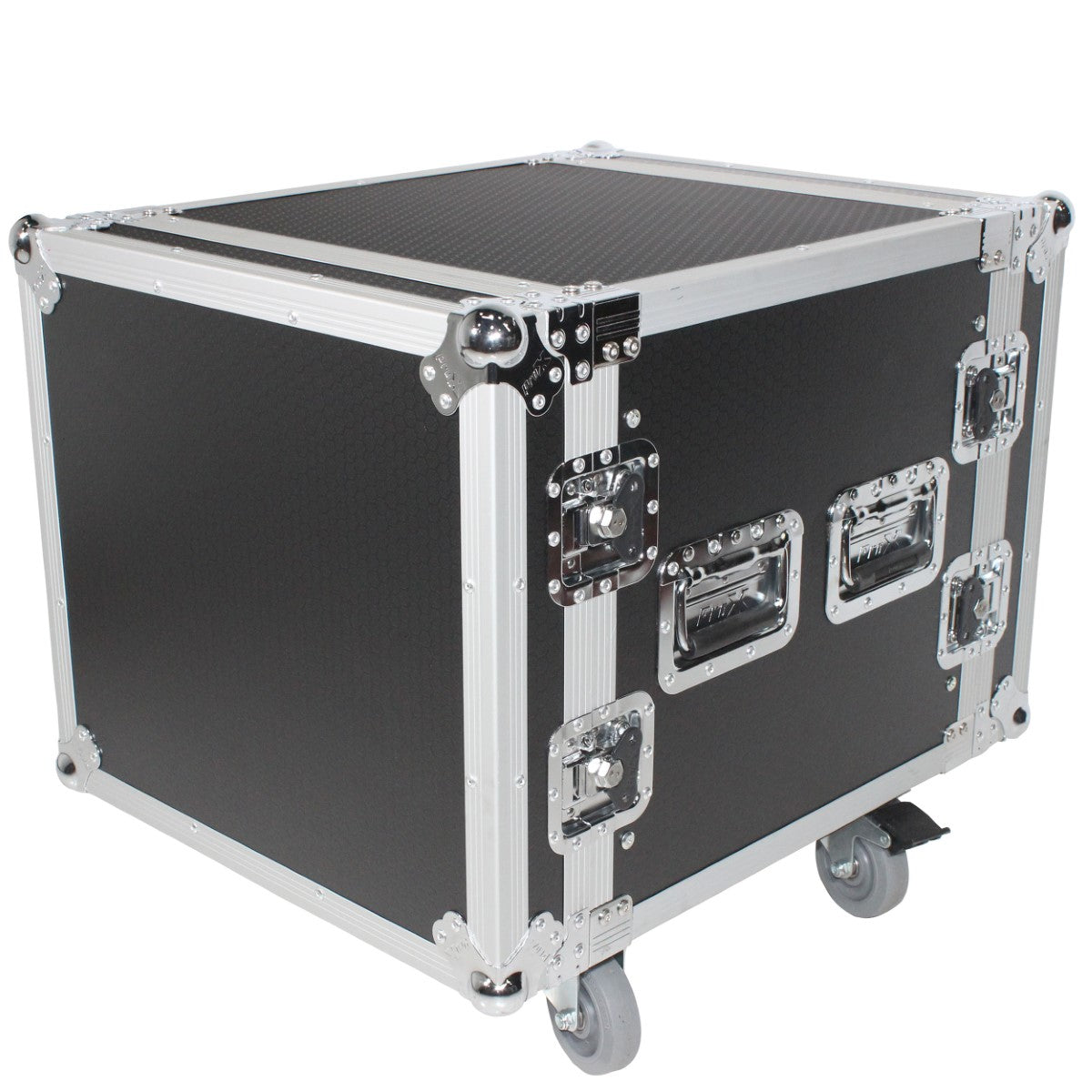 ProX XS-10R18W - 10U Space 18" Depth Amp Rack Mount ATA Flight Case with Casters