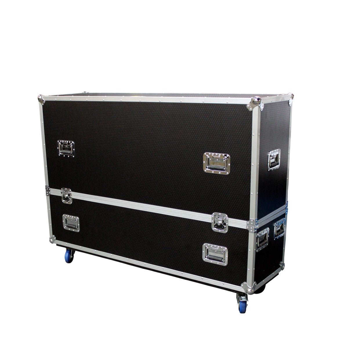 ProX XS-LCD5565WX2 - Roadcase for 2x 65" LCD/LED/Plasma TVs with 4" Casters