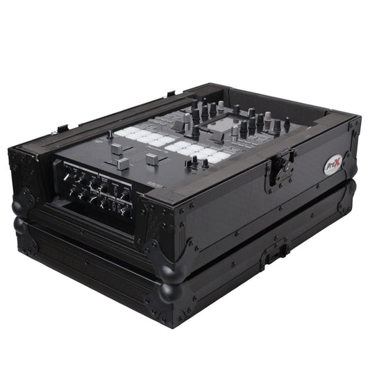 ProX XS-M11BL - Flight Case for Pioneer DJM-S11/Rane 70/Rane 72 in Black/Black Finish