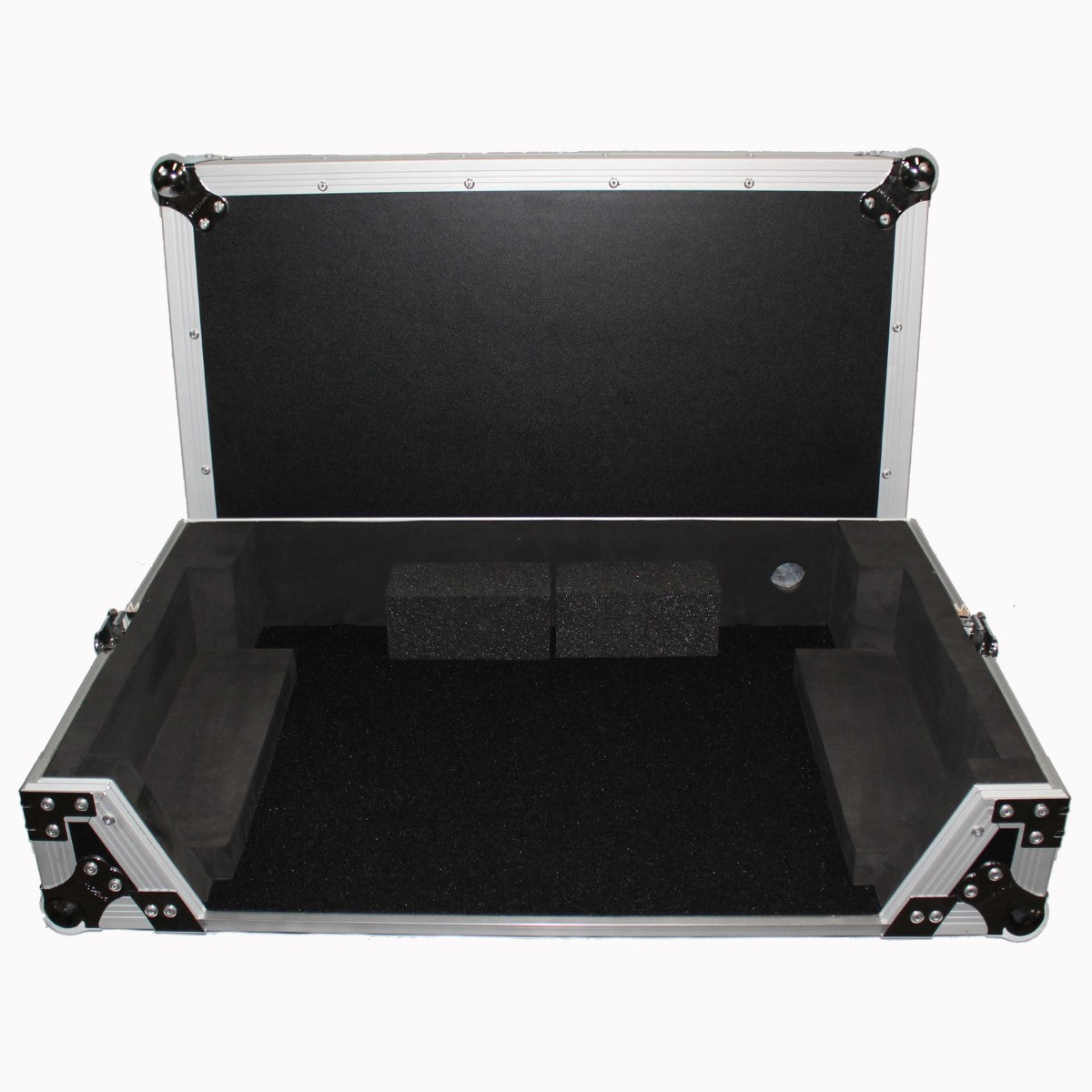 ProX XS-MIXDECK - Flight Case for Numark MixDeck Quad in Black/Silver Finish