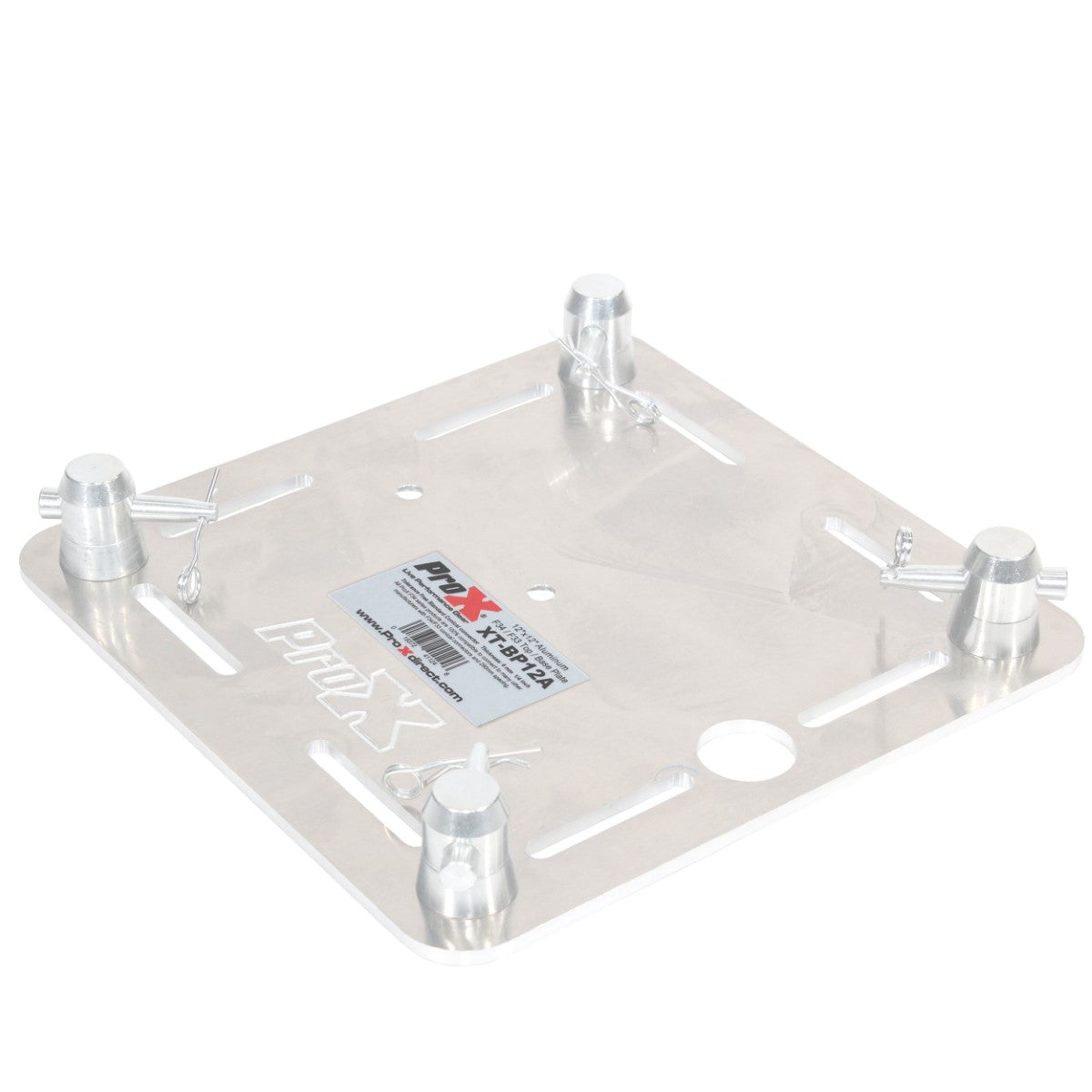 ProX XT-BP12A - 12" x 12" F34 6mm Aluminum Slotted Top Plate