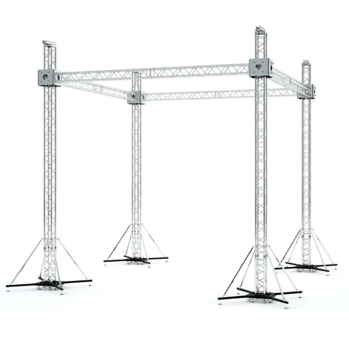 ProX XTP-GS202023 - 20'W x 20'L x 23'H Truss Roofing System with 4 Chain Hoists