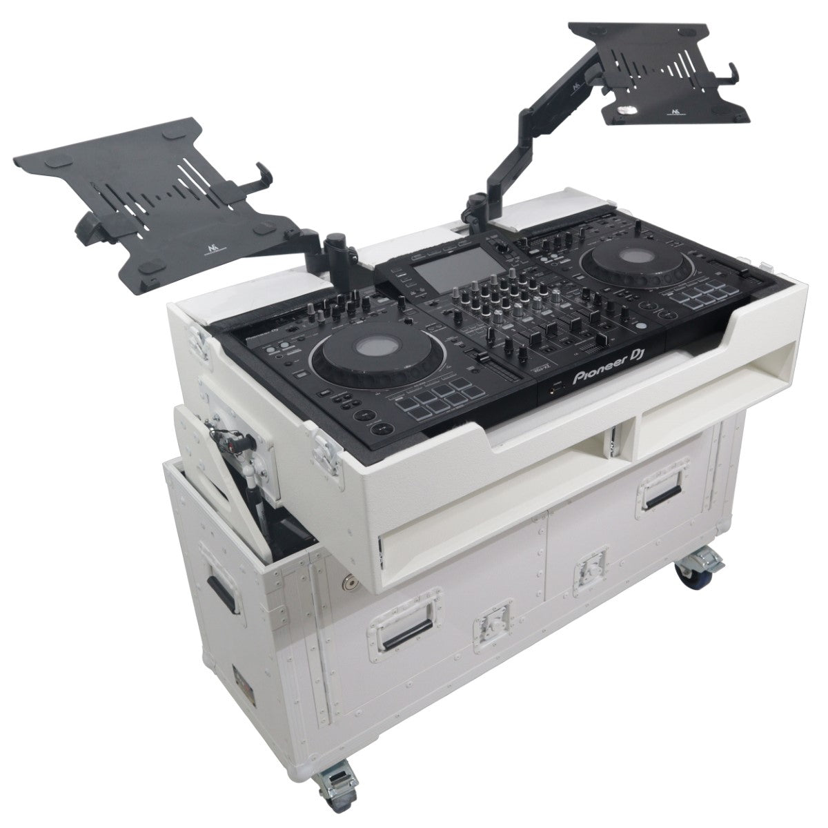 ProX XZF-UCXX WHITE - Flip-Ready Case for Pioneer XDJ-XZ/DDJ-SZ/DDJ-SX/DDJ-1000 in White Finish